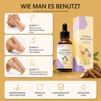 Cyperus-Rotundus-Öl – Glatte Hautpflege Nach Der Haarentfernung