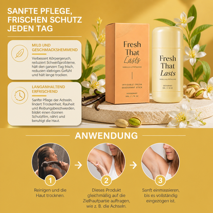 Natürliches Deodorant-Balsam – Langanhaltende Frische & Sanfte Achselpflege