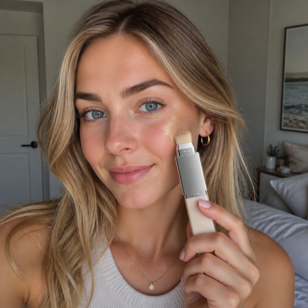 Farblich Anpassender Foundation-Stick – Glatte Make-up-Basis mit Natürlichem Finish
