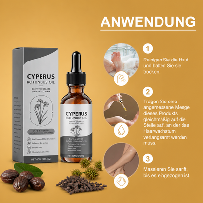 Cyperus-Rotundus-Öl Für Glatte Haut Nach Der Haarentfernung