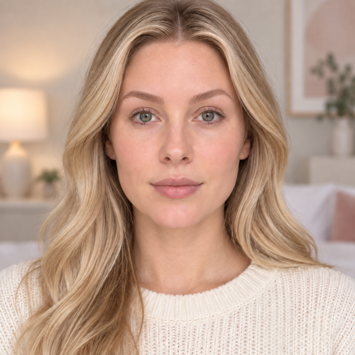 Augenbrauen nach der Anwendung des Deutsche Beauty Augenbrauen-Sets