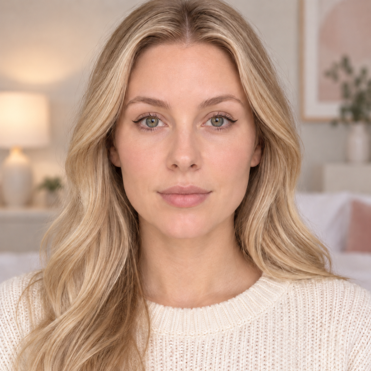 Augenbrauen nach der Anwendung des Deutsche Beauty Augenbrauen-Sets