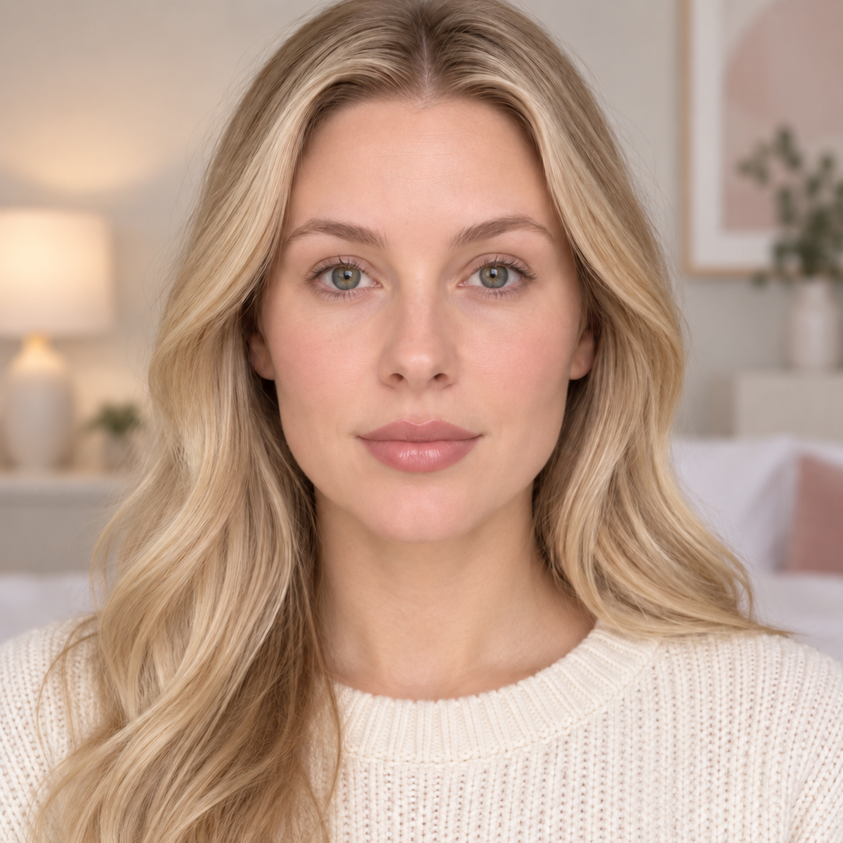 Augenbrauen nach der Anwendung des Deutsche Beauty Augenbrauen-Sets