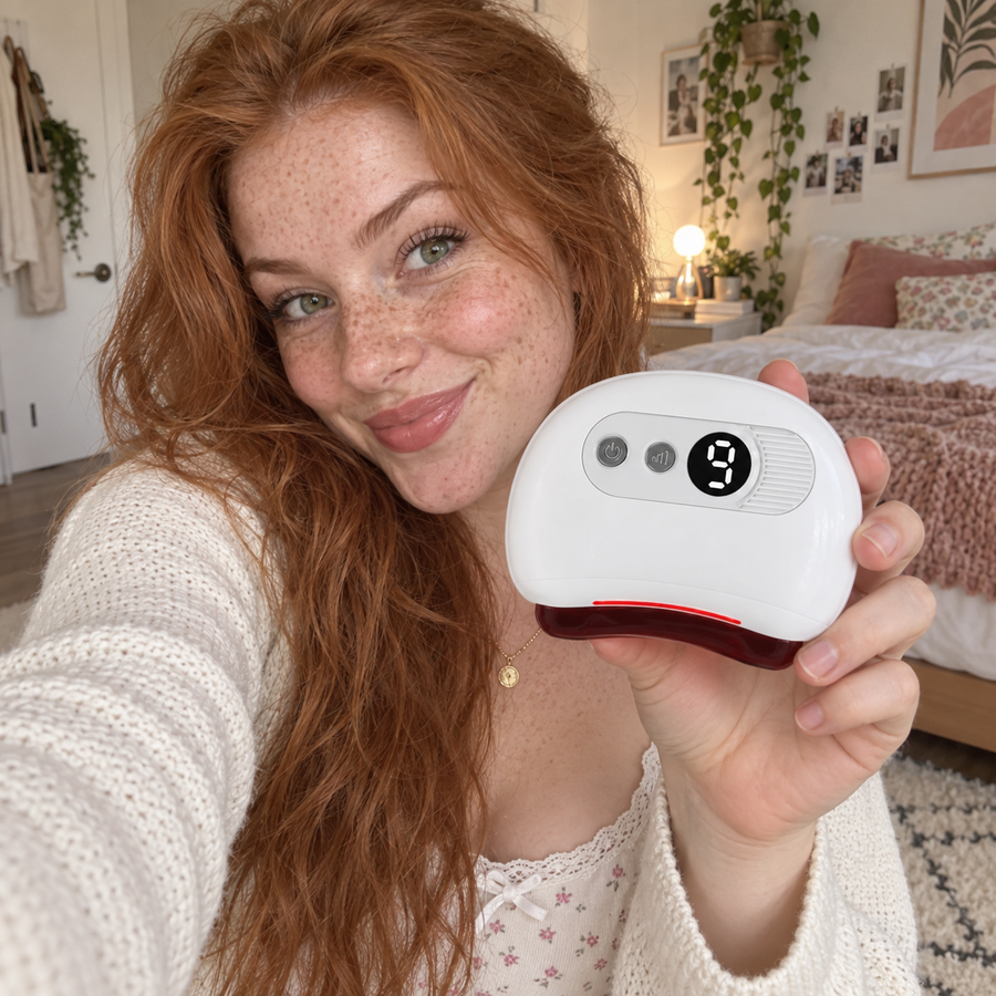 Gua-Sha-Massager mit Wärmeeinstellung