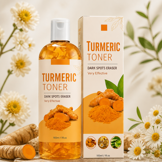 Kurkuma-Toner – Erfrischt die Haut für einen strahlenderen, ebenmäßiger aussehenden Teint