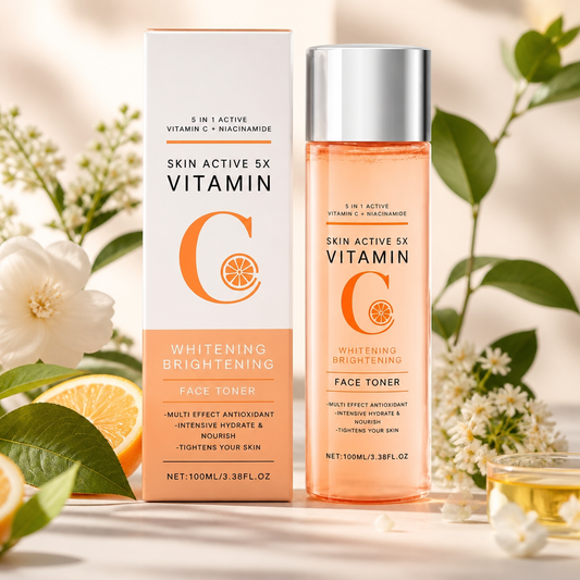 Vitamin-C-Gesichtstoner – Feuchtigkeitspflege für tägliche Ausstrahlung und einen strahlenden Teint
