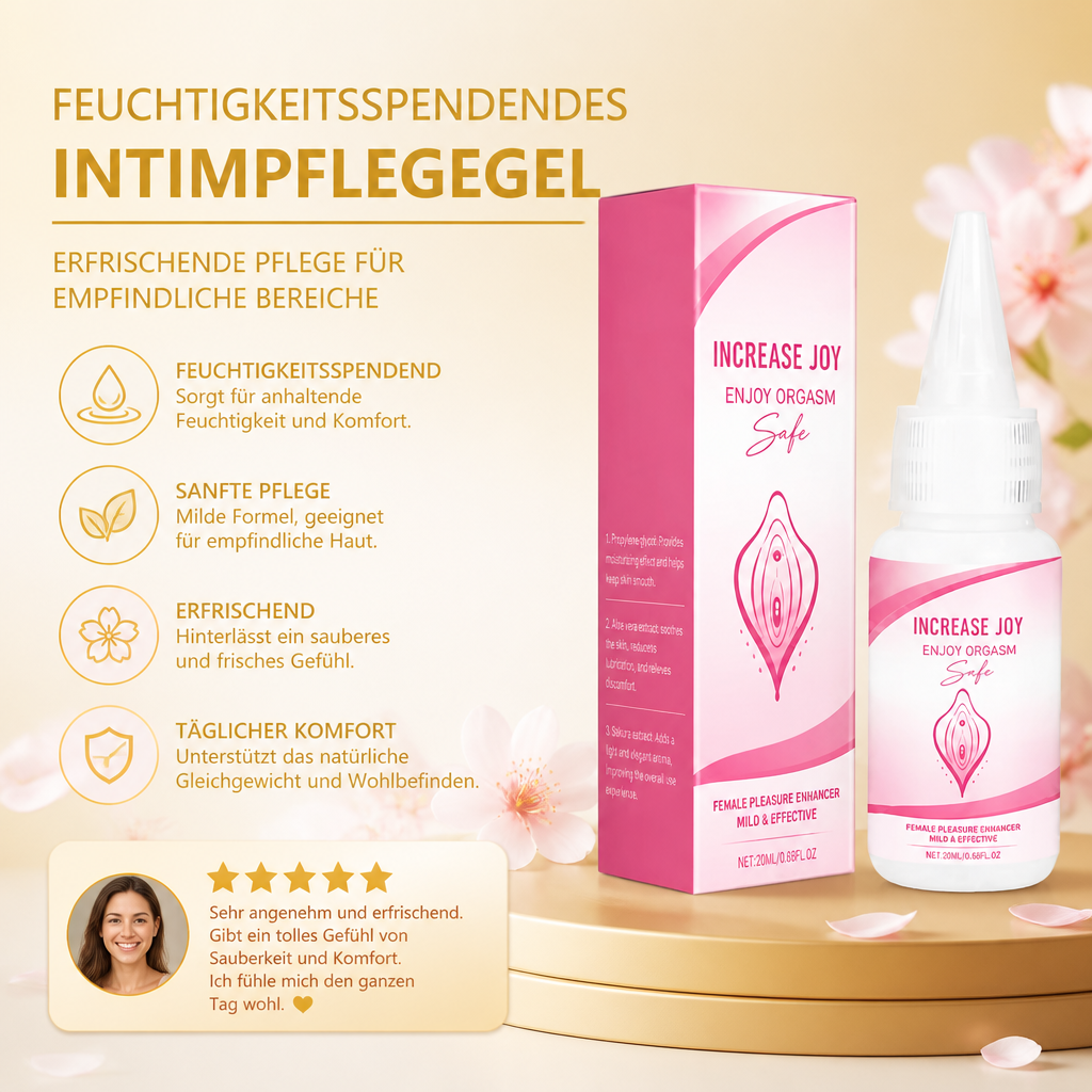 Feuchtigkeitsspendendes Intimpflegegel – Erfrischende Pflege für empfindliche Bereiche