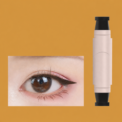 Wasserfester doppelseitiger Eyeliner-Stempel für perfekt symmetrische Lidstriche
