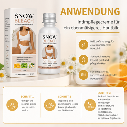 Aufhellende Intimpflegecreme – Feuchtigkeitsspendende Formel für ein ebenmäßiger wirkendes Hautbild