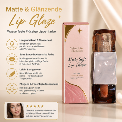 Matte & Glänzende Lip Glaze – Wasserfeste Flüssige Lippenfarbe