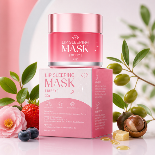 Über Nacht Lippen-Schlafmaske für Weiche, Glatte & Hydratisierte Lippen