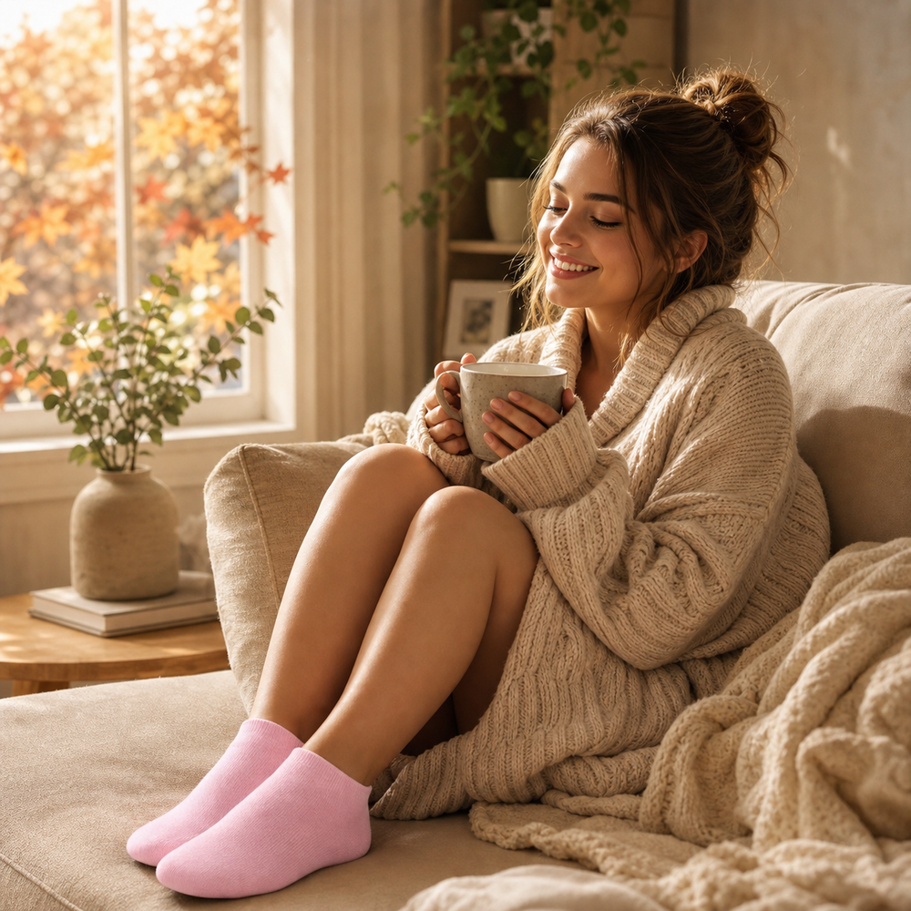 Gel-Socken im Herbst und Winter verwenden